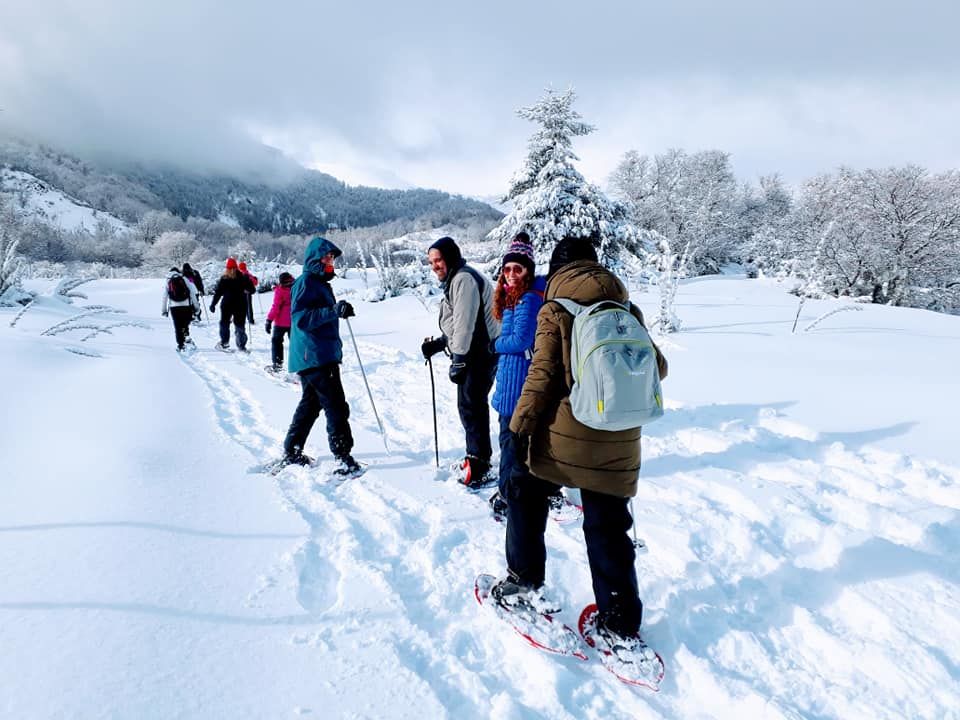 Caminatas en raquetas de nieve