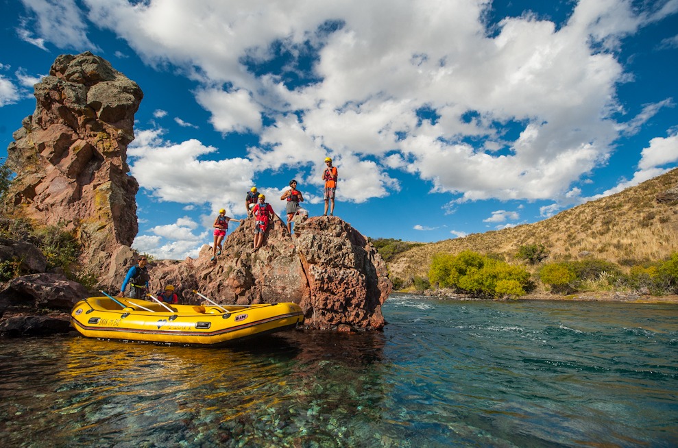 Rafting en San Martin de los Andes - Rio Chimehuin