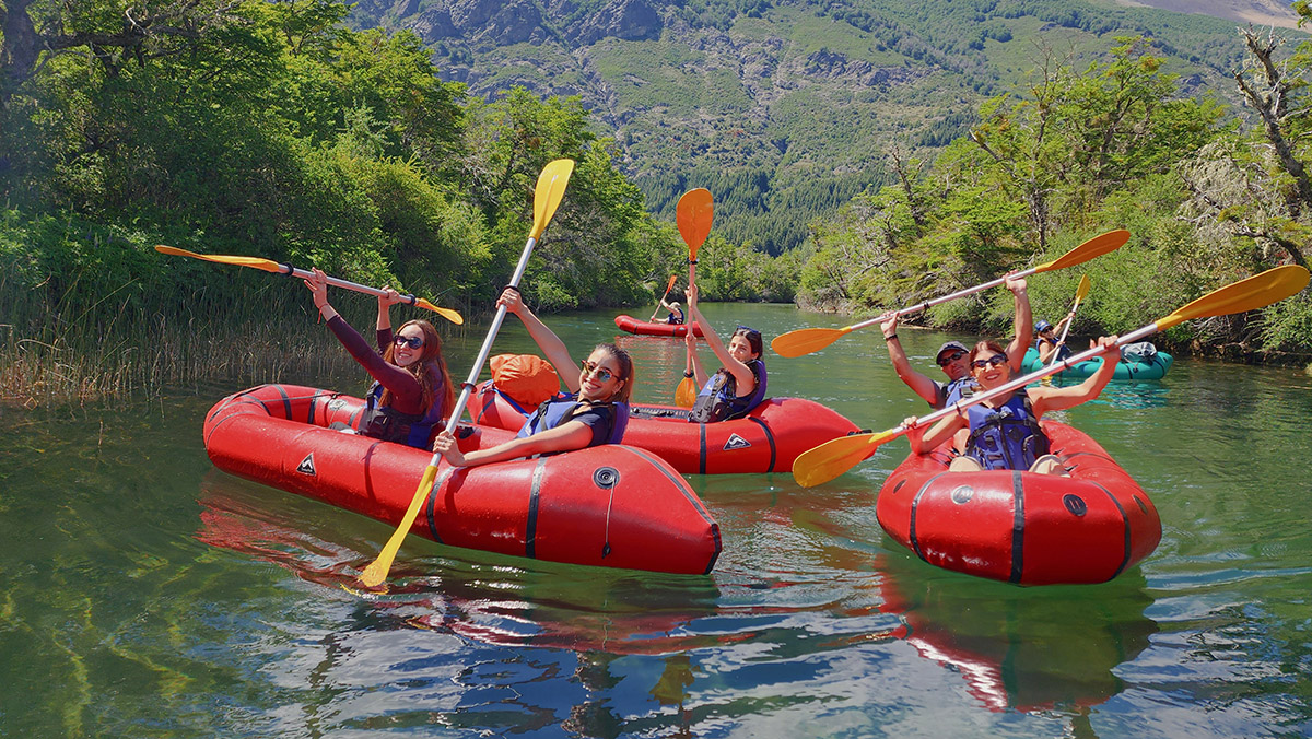 Packrafting en San Martin de los Andes